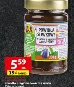 Auchan Powidła z regionu Lowicza i Warki oferta
