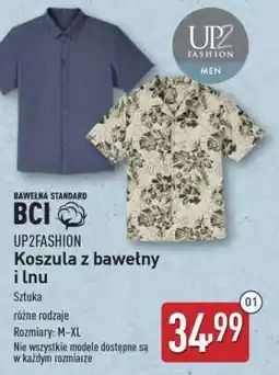 ALDI UP2FASHION Koszula z bawełny i lnu oferta