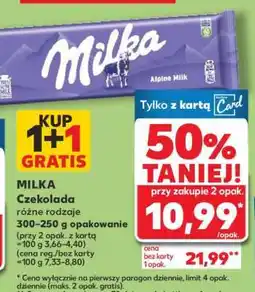 Kaufland MILKA Czekolada oferta