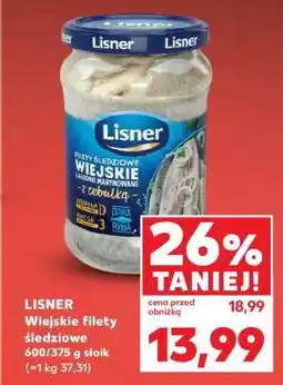 Kaufland LISNER Wiejskie filety śledziowe oferta
