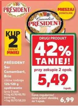 Kaufland PRÉSIDENT Ser Camembert, Brie oferta