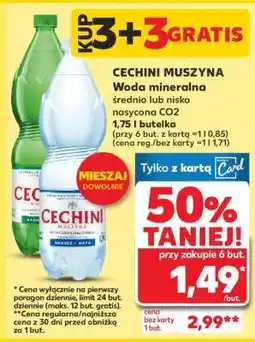 Kaufland CECHINI MUSZYNA oferta
