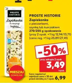 Kaufland PROSTE HISTORIE Zapiekanka oferta