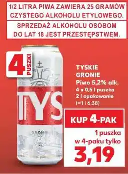 Kaufland Tyskie Gronie oferta