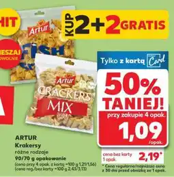 Kaufland ARTUR Krakersy oferta