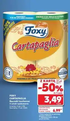 Kaufland FOXY CARTAPAGLIA oferta