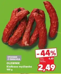 Kaufland OLEWNIK Kiełbasa myśliwska 100 g oferta