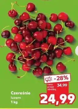 Kaufland Czereśnie luzem 1 kg oferta
