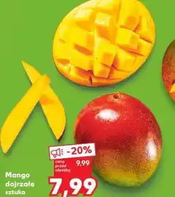 Kaufland Mango dojrzałe sztuka oferta