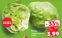 Kaufland Polska sałata lodowa sztuka oferta