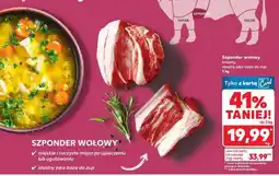 Kaufland Szponder wołowy oferta