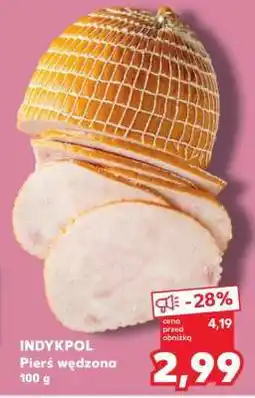 Kaufland INDYKPOL Pierś wędzona 100 g oferta