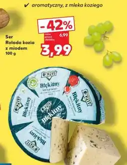 Kaufland Ser Rolada kozia z miodem 100 g oferta
