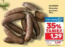 Kaufland OLEWNIK Kaszanka gryczana 100 g oferta