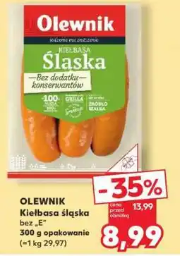 Kaufland OLEWNIK Kiełbasa śląska bez „E” oferta