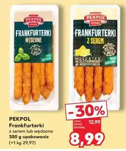 Kaufland PEKPOL Frankfurterki z serem lub wędzone oferta