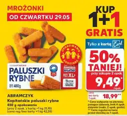 Kaufland Kapitańskie paluszki rybne oferta