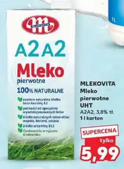 Kaufland MLEKOVITA Mleko pierwotne UHT oferta