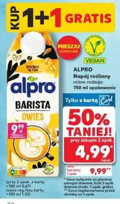 Kaufland ALPRO Napój roślinny różne rodzaje 750 ml opakowanie oferta
