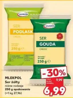 Kaufland MLEKPOL Ser żółty oferta