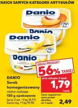 Kaufland DANIO Serek homogenizowany oferta