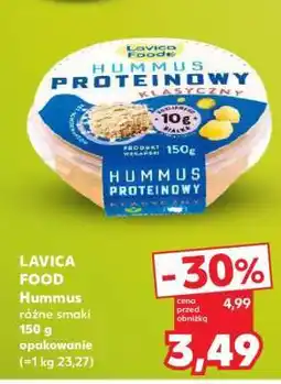 Kaufland LAVICA FOOD Hummus różne smaki 150 g opakowanie oferta