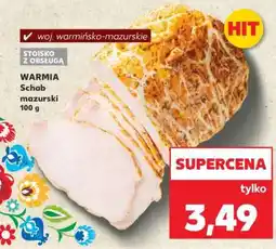 Kaufland WARMIA Schab mazurski 100 g oferta