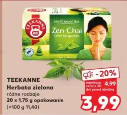 Kaufland TEEKANNE Herbata zielona oferta