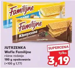 Kaufland JUTRZENKA Wafle Familijne oferta