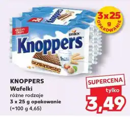 Kaufland KNOPPERS Wafelki oferta