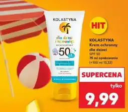 Kaufland KOLASTYNA Krem ochronny dla dzieci SPF 50 oferta