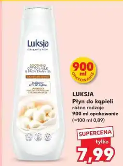 Kaufland LUKSJA Płyn do kąpieli oferta