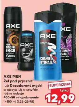 Kaufland AXE MEN Żel pod prysznic lub Dezodorant męski oferta