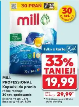 Kaufland MILL PROFESSIONAL Kapsułki do prania oferta