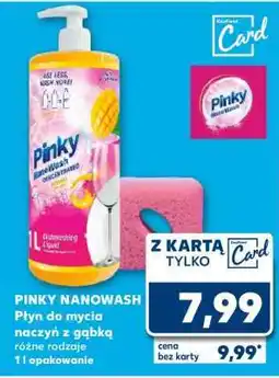 Kaufland PINKY NANOWASH oferta