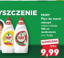 Kaufland Fairy płyn do mycia naczyń oferta