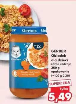 Kaufland GERBER Obiadek dla dzieci oferta
