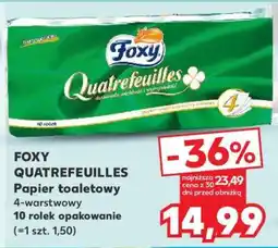 Kaufland FOXY QUATREFEUILLES oferta