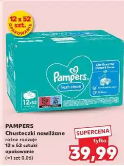 Kaufland PAMPERS Chusteczki nawilżane oferta