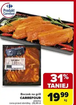 Carrefour Boczek wieprzowy na grill Carrefour Targ Świeżości oferta