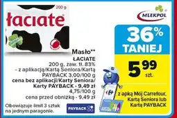 Carrefour Masło ekstra Łaciate oferta