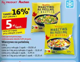 Auchan Warzywa na patelnię oferta