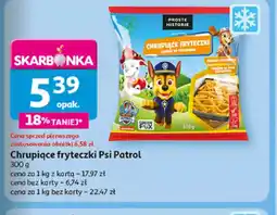 Auchan Chrupiące fryteczki Psi Patrol oferta