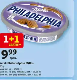 Auchan Serek Philadelphia Milka oferta