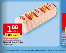 Auchan Polędwica Ani, Duda oferta