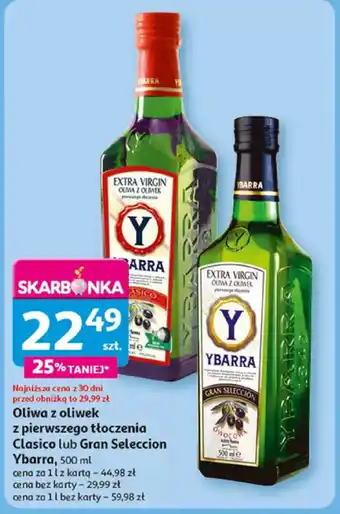 Auchan Oliwa z oliwek Ybarra oferta