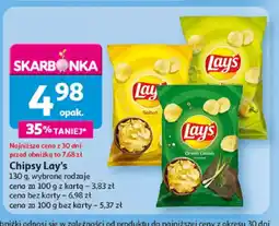 Auchan Chipsy Lay's oferta
