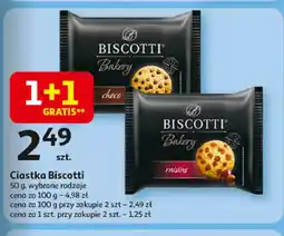 Auchan Ciastka Biscotti oferta