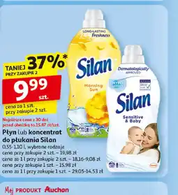 Auchan Płyn lub koncentrat do płukania Silan oferta