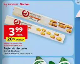 Auchan Papier do pieczenia oferta